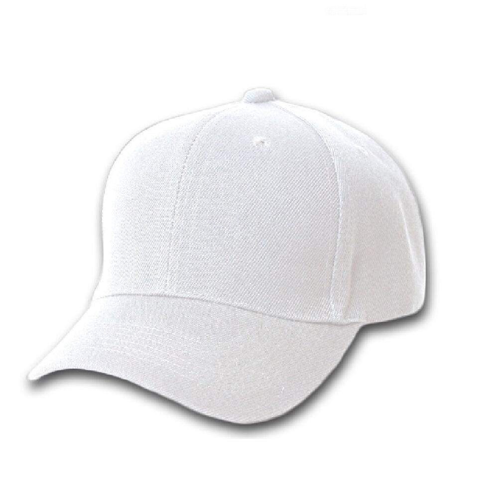 Plain Baseball Cap Adjustable Blank Solid Color Hat Durable Lightweight Men Women