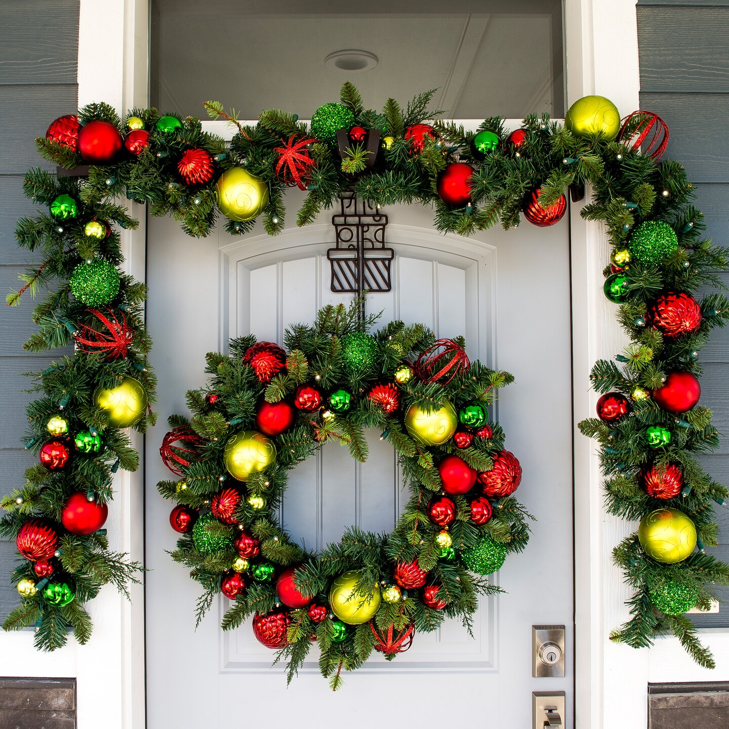 9 ft. Artificial Christmas Garland with Lights - Festive Holiday