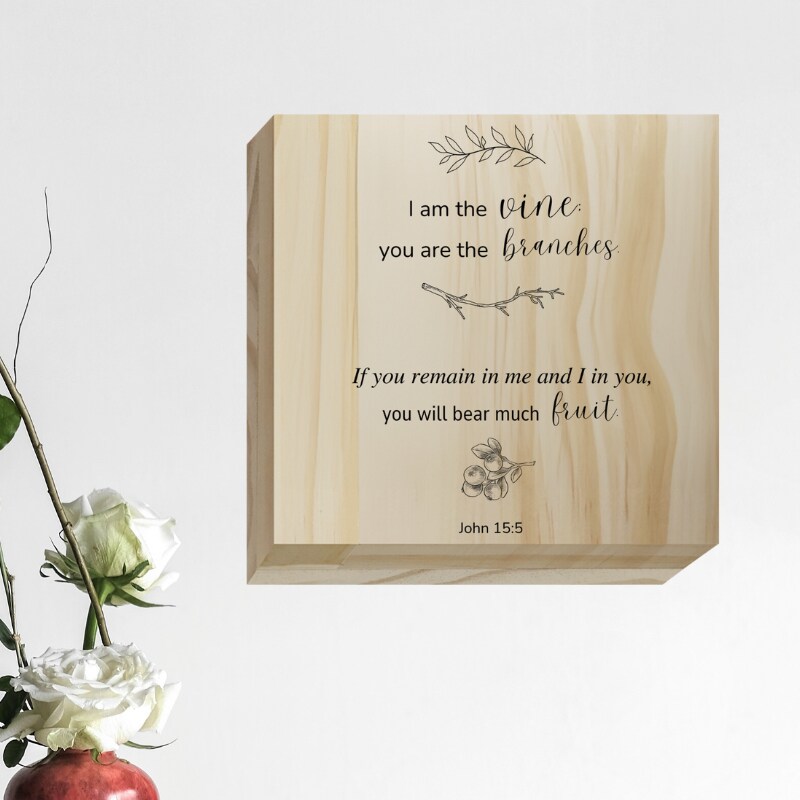Blessed Simplicity Wood Signs