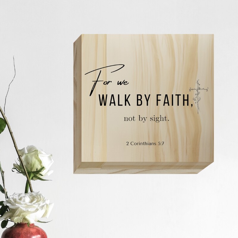 Blessed Simplicity Wood Signs