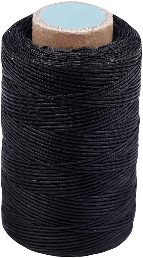 284Yards Leather Sewing Waxed Thread-Practical Long Stitching Thread for Leather Craft DIY/Bookbinding/Shoe Repairing/Leather Projects