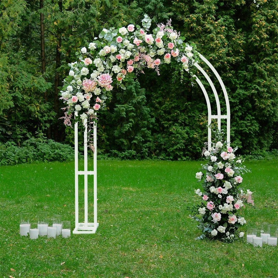 Wedding Party Arch Outdoor Garden Backdrop Stand Arbor Bridal Festival Decor