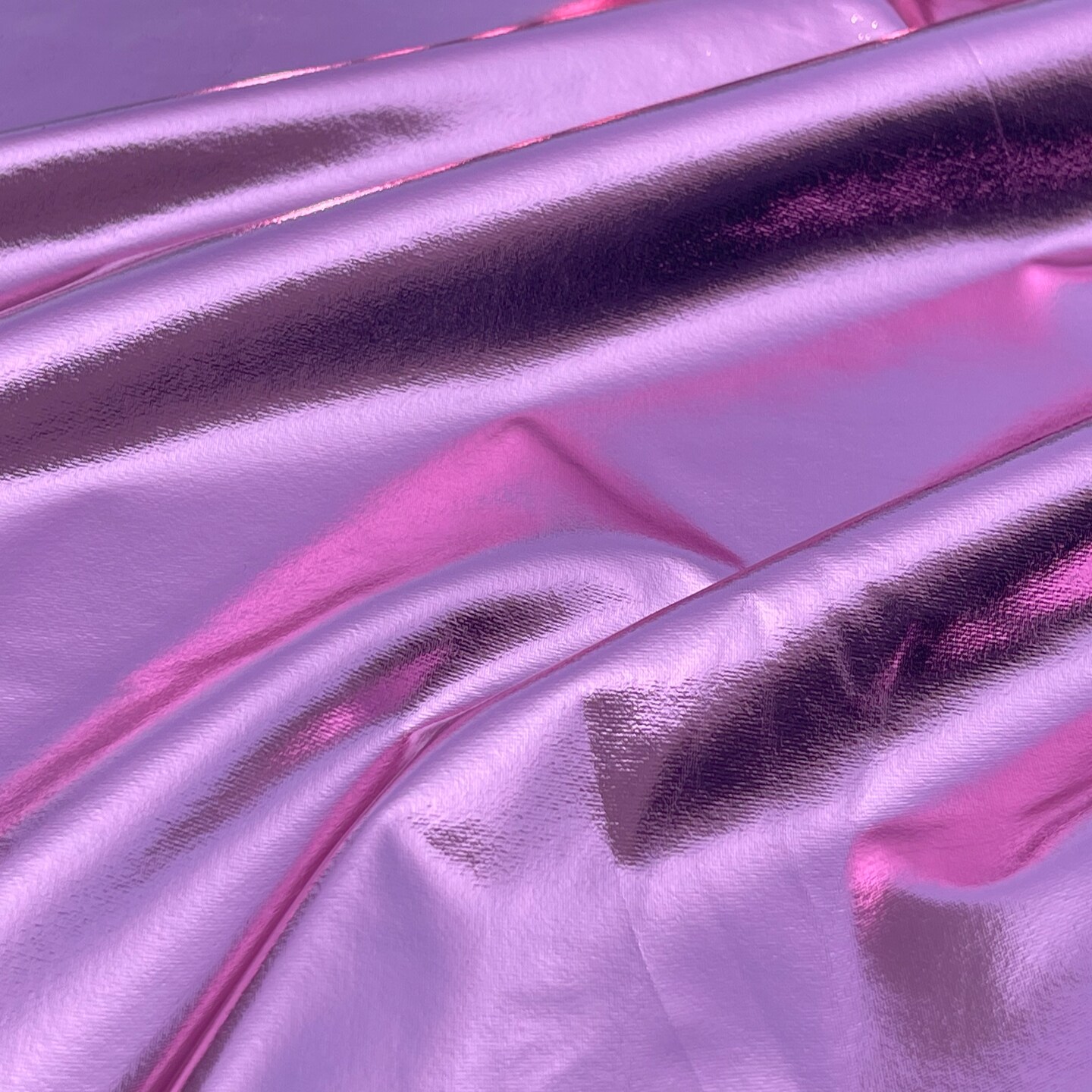 FabricLA | Metallic Lame Foil Spandex Knit Fabric | 4-Way Stretch | 60" Inch Wide by The Yard - Dancewear, Costumes & Decoration