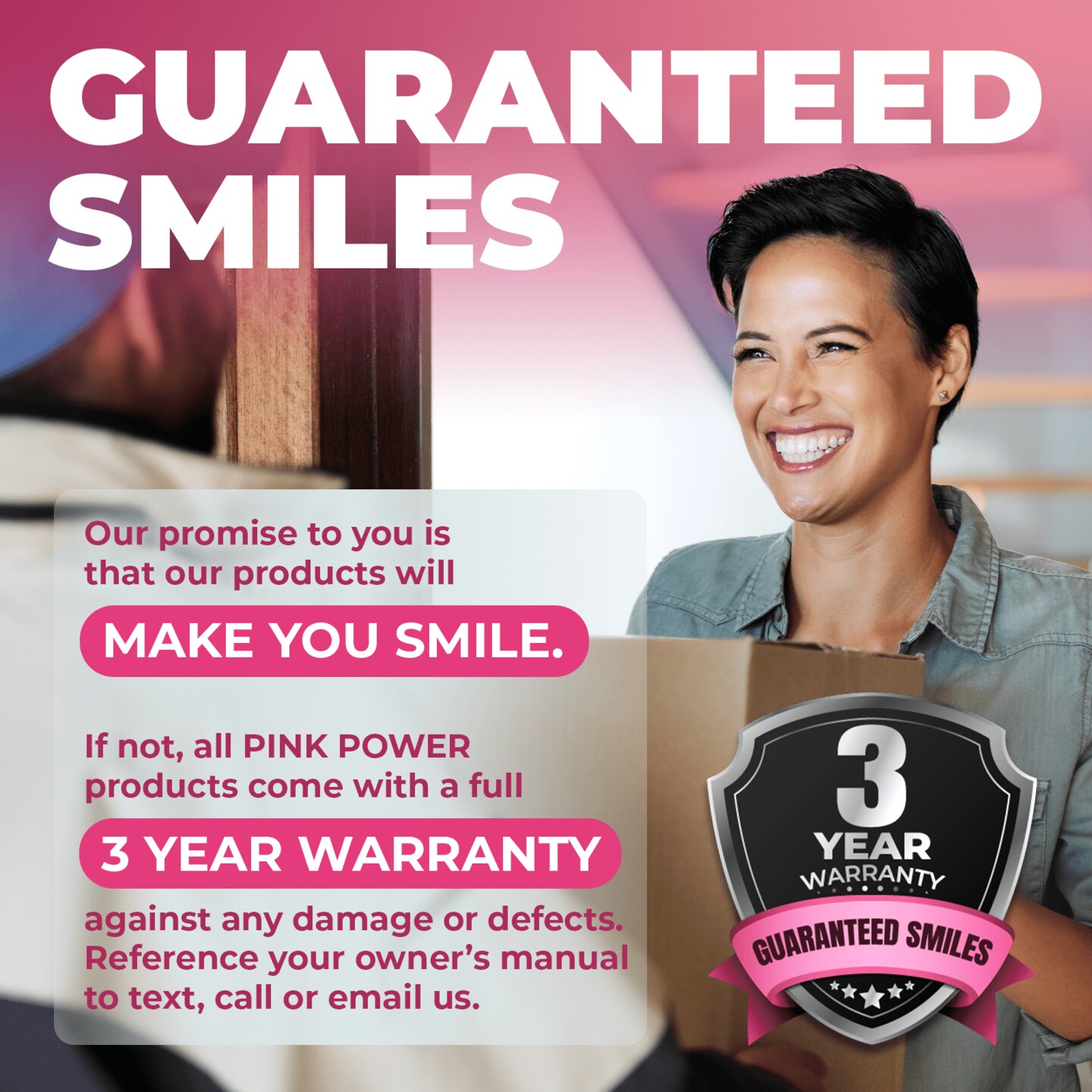 Pink Power Cordless Screwdriver Set - 3.6V Electric Screwdriver Rechargeable Screw Gun Kit - Automatic Mini Pink Drill Set for Women - Portable Small Drill Battery Powered Screwdriver LED Light