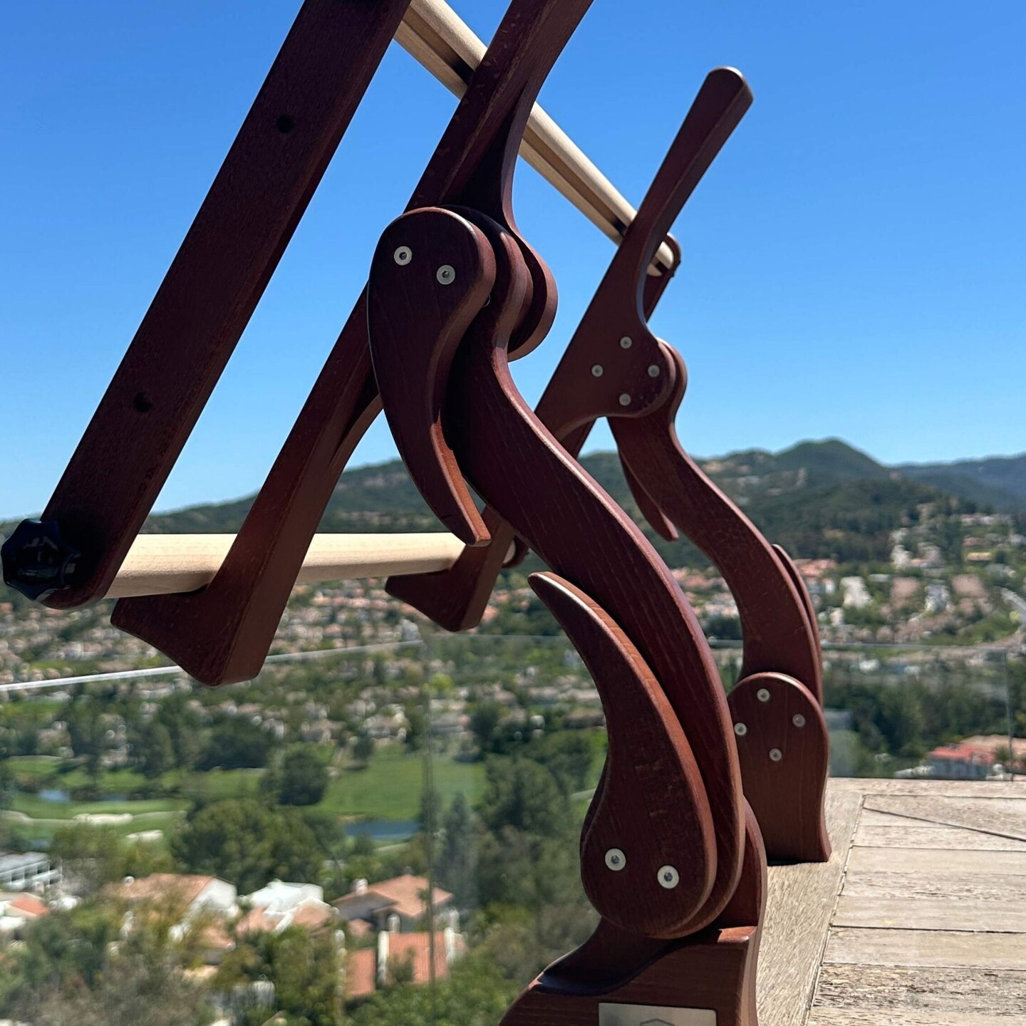 Embroidery frame and Q-Snap stand 