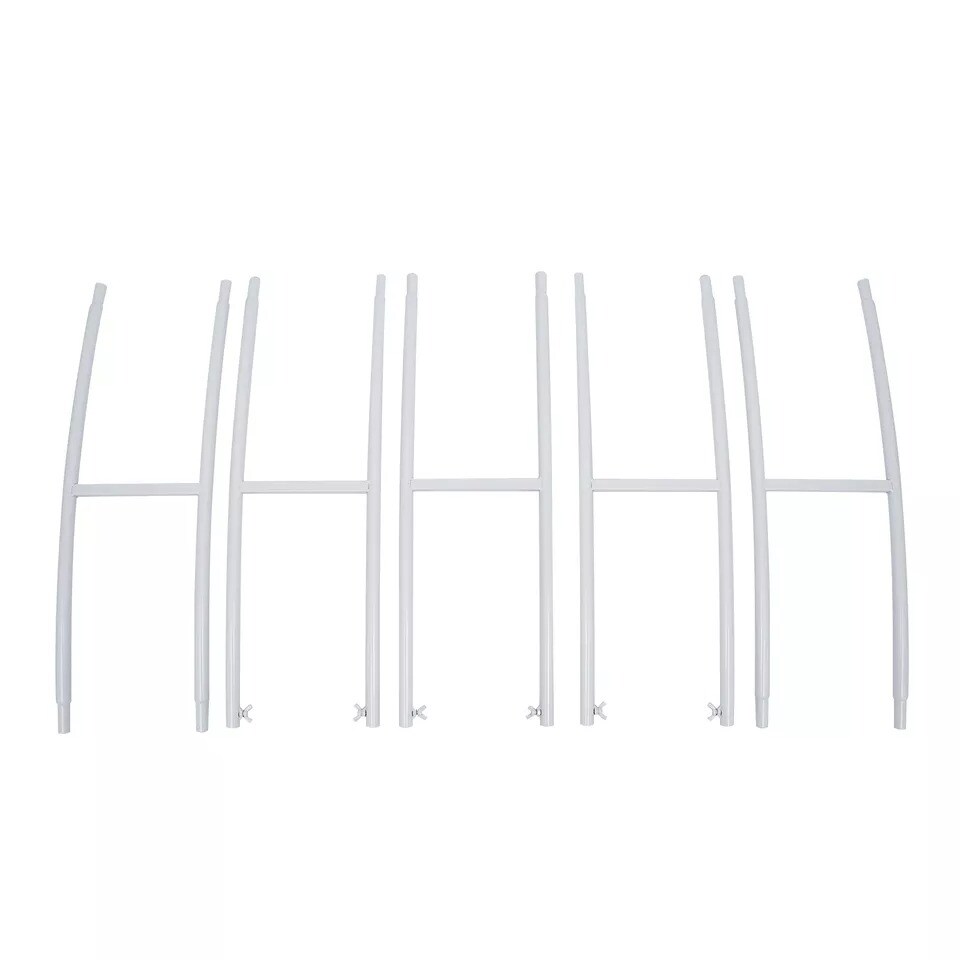 Large Size Metal Arch Wedding Ceremony Rack Wrought Iron Door Decor 7.6*8.9ft