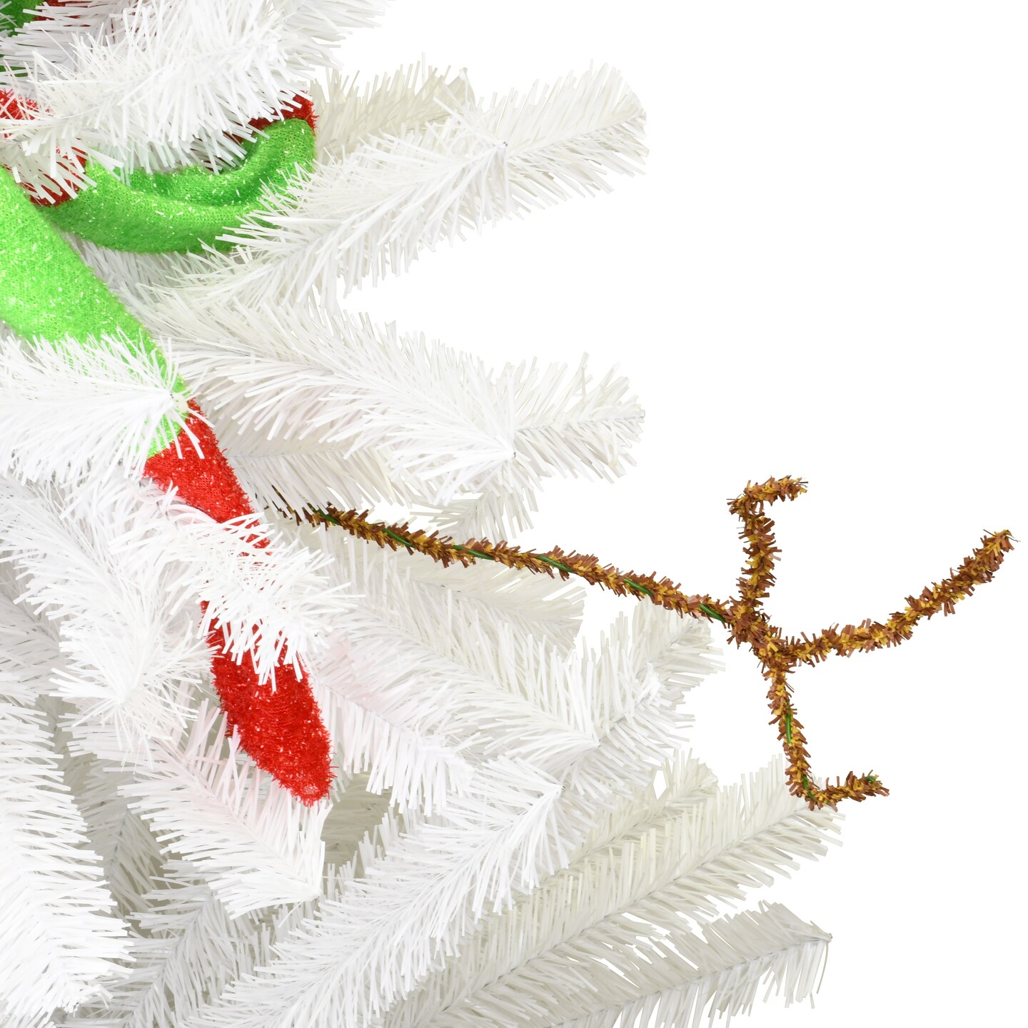 Tree Buddees Cute Snowman Christmas Tree - 5 Foot Tall - Accessories Included