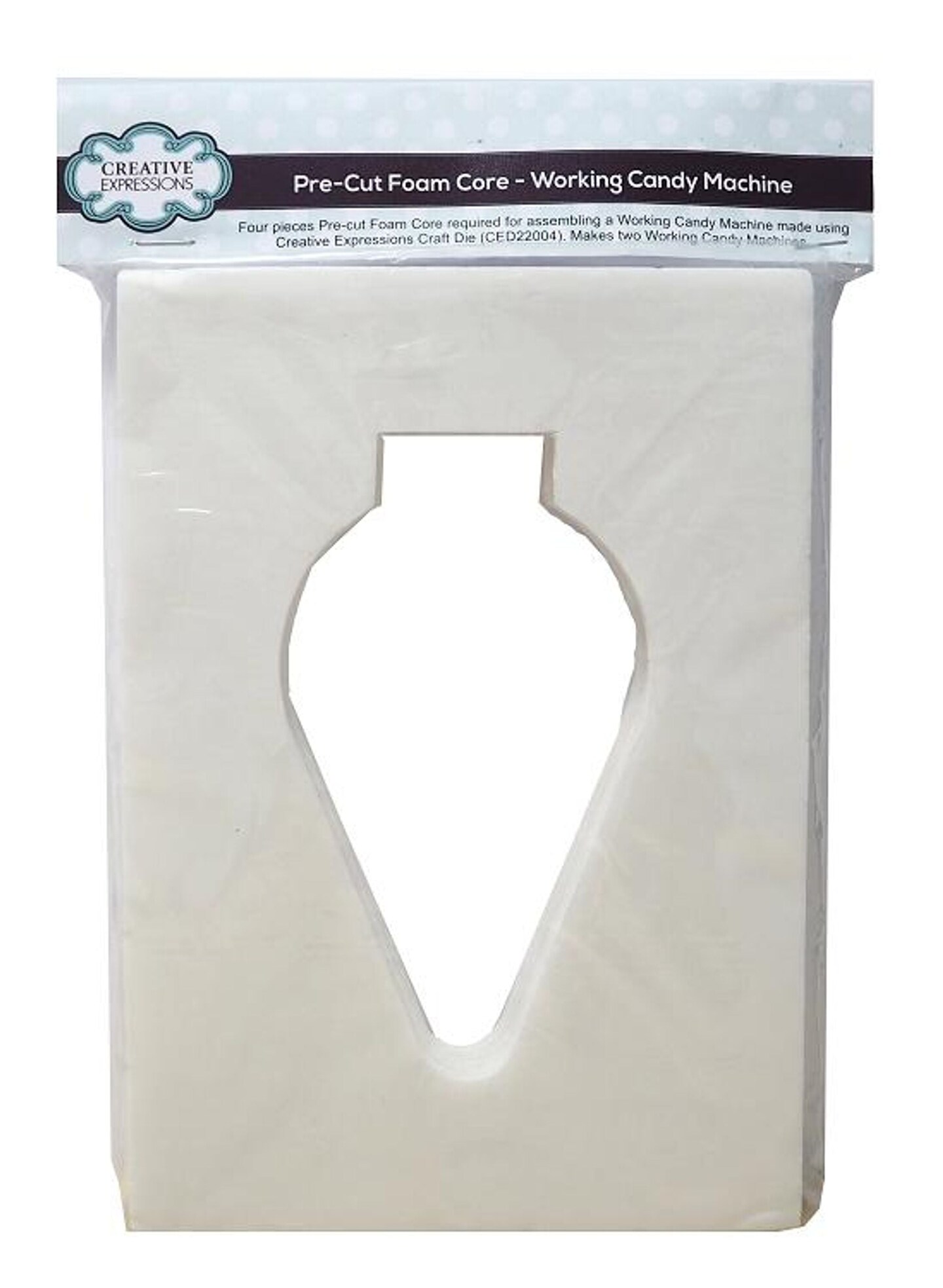 Creative Expressions Pre-cut Foam Core - pk 4 pieces