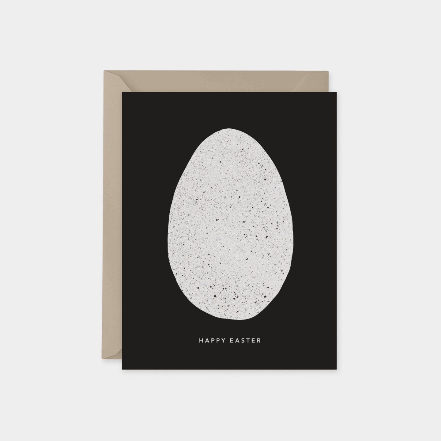 Easter Card, Speckled Egg Easter Card,