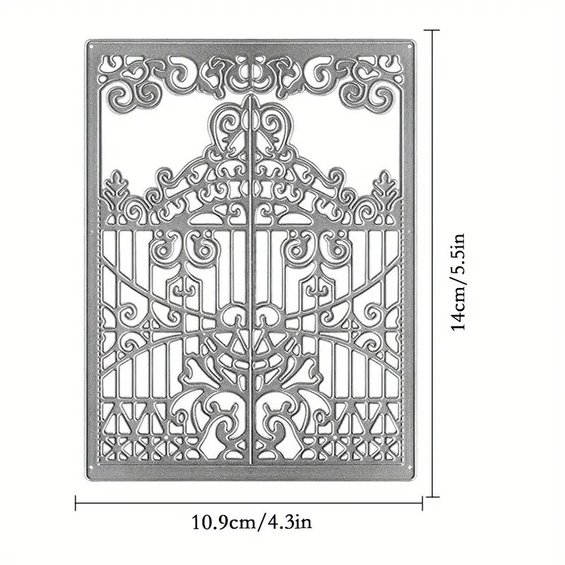 Designer Metal Ornamental Iron Gates Die