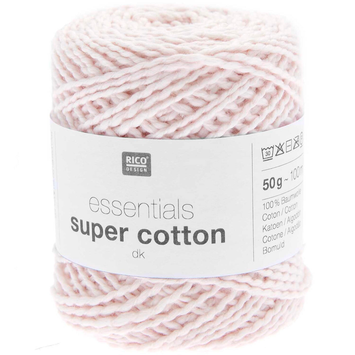 Rico Essentials Super Cotton DK - 100% Cotton - #006 Powder