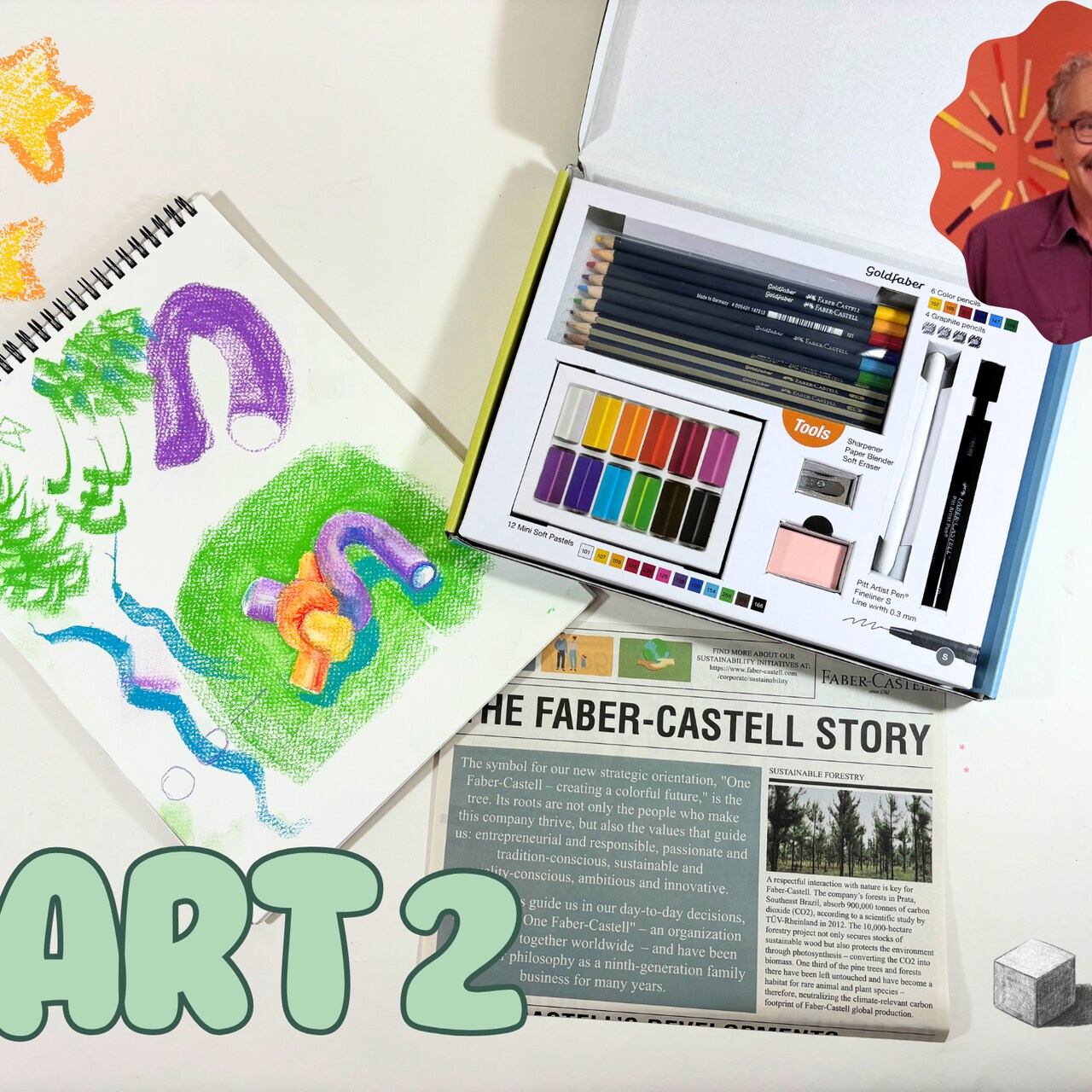 Faber-Castell Try it Box - Dry Mediums Part 2