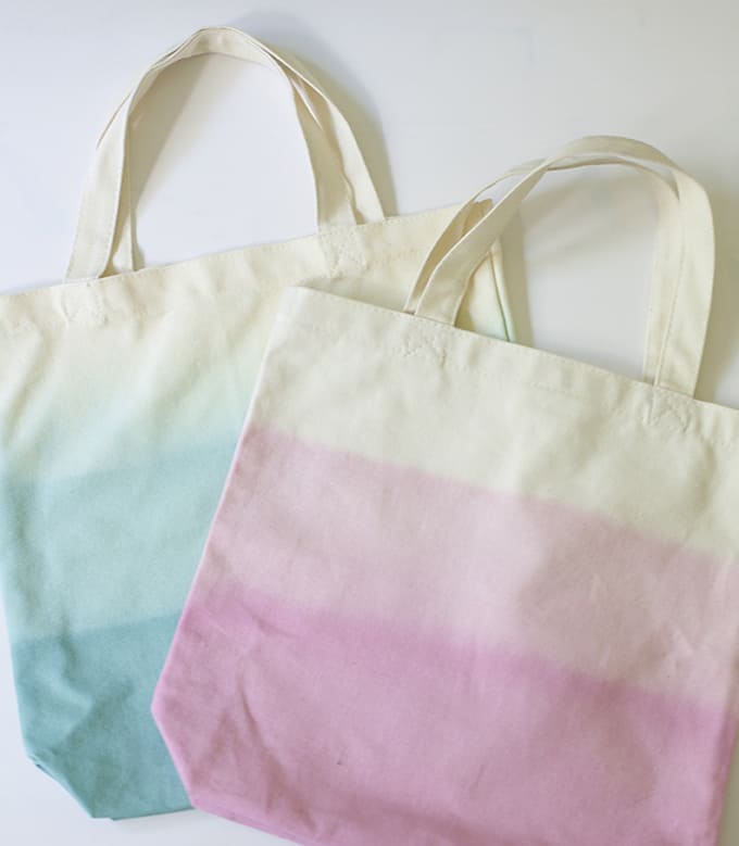 Dip Dyed Tote Bag