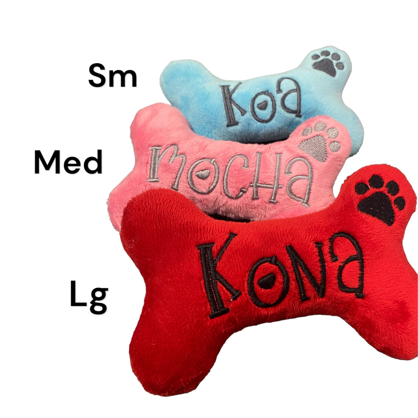 Personalized Bone Dog Toy With Crinkle | MakerPlace by Michaels