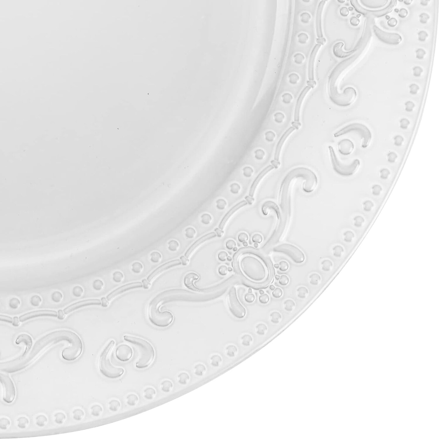 6 Pcs 13-Inch Charger Plates for Tableware