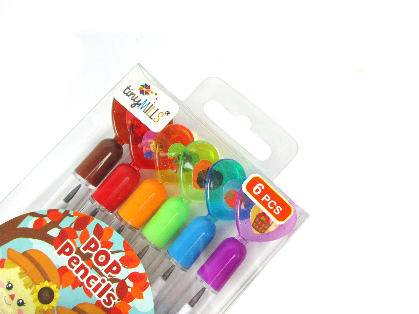 Fall Harvest Thanksgiving Multi-Point Pencils - 6 Pcs Pack
