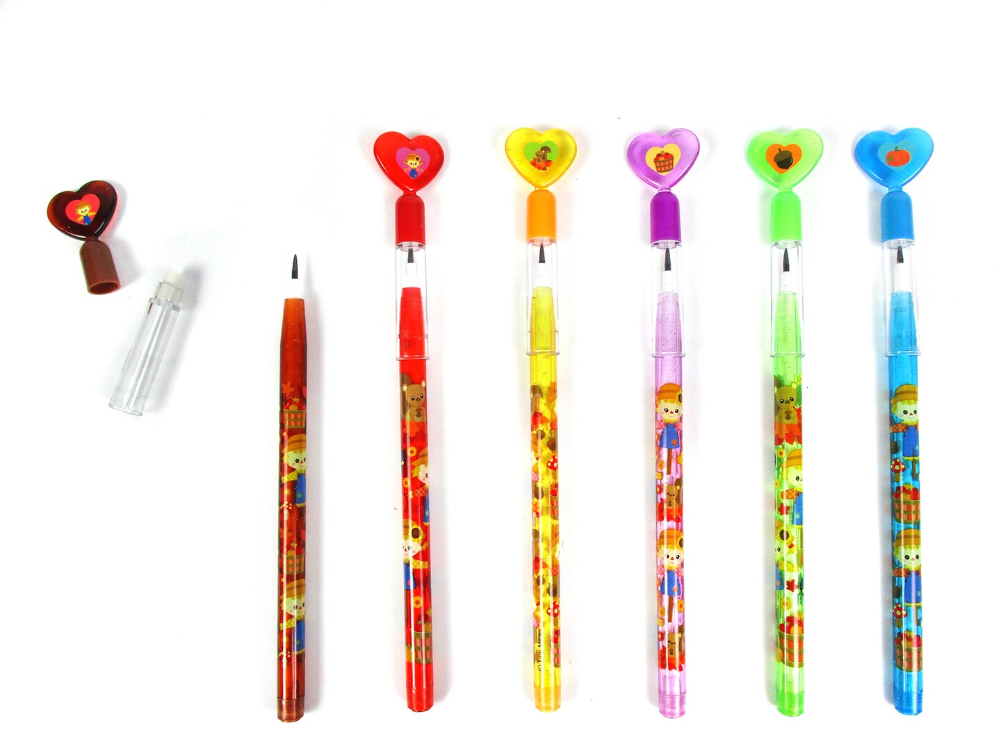 Fall Harvest Thanksgiving Multi-Point Pencils - 6 Pcs Pack