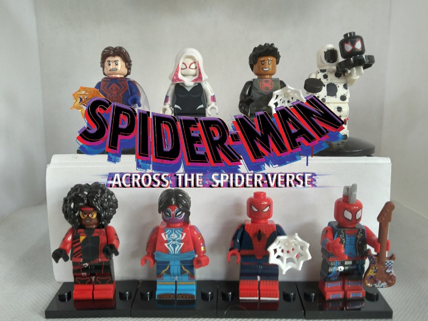 Custom Minifigures Lego Into The Spider Verse Sets Lego