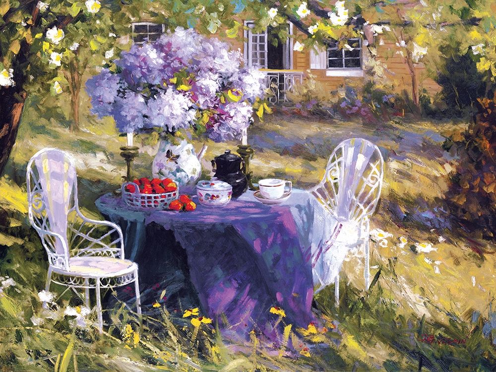 Lilac Tea Party by Benjamin - Item # VARPDX123240
