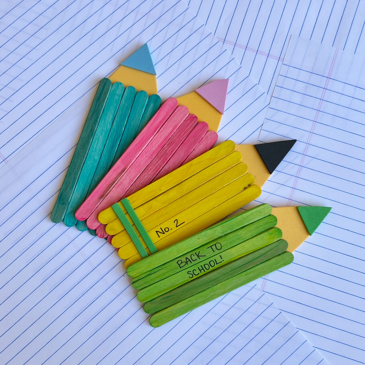 Kids Club: Giant Back to School Pencils