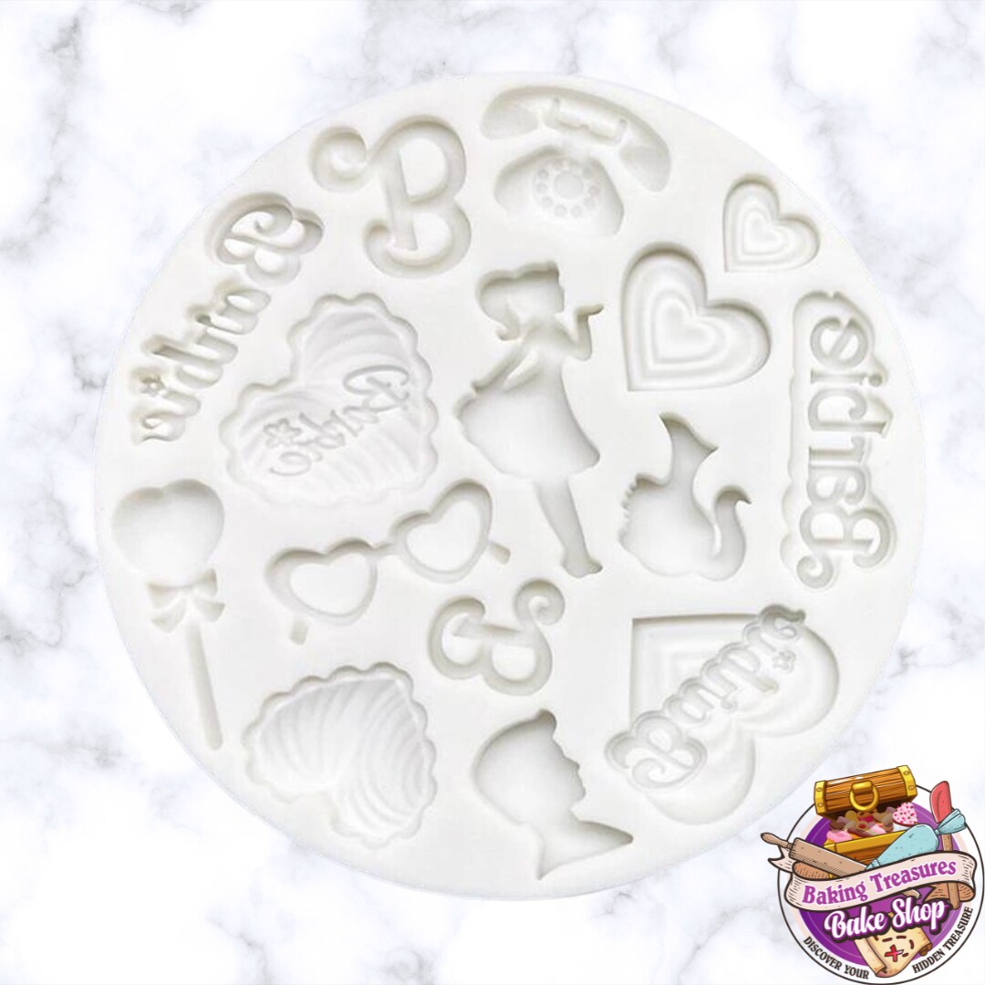 Doll Head Silicone Mold 15 Cavity