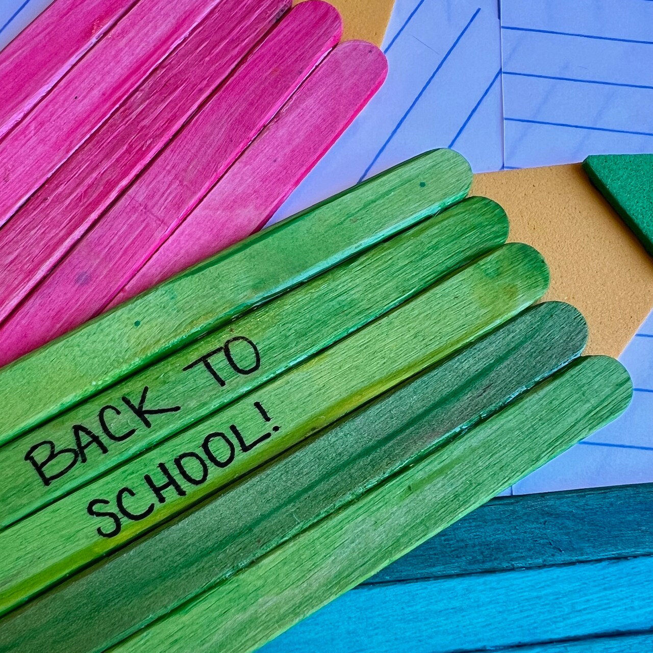 Kids Club: Giant Back to School Pencils