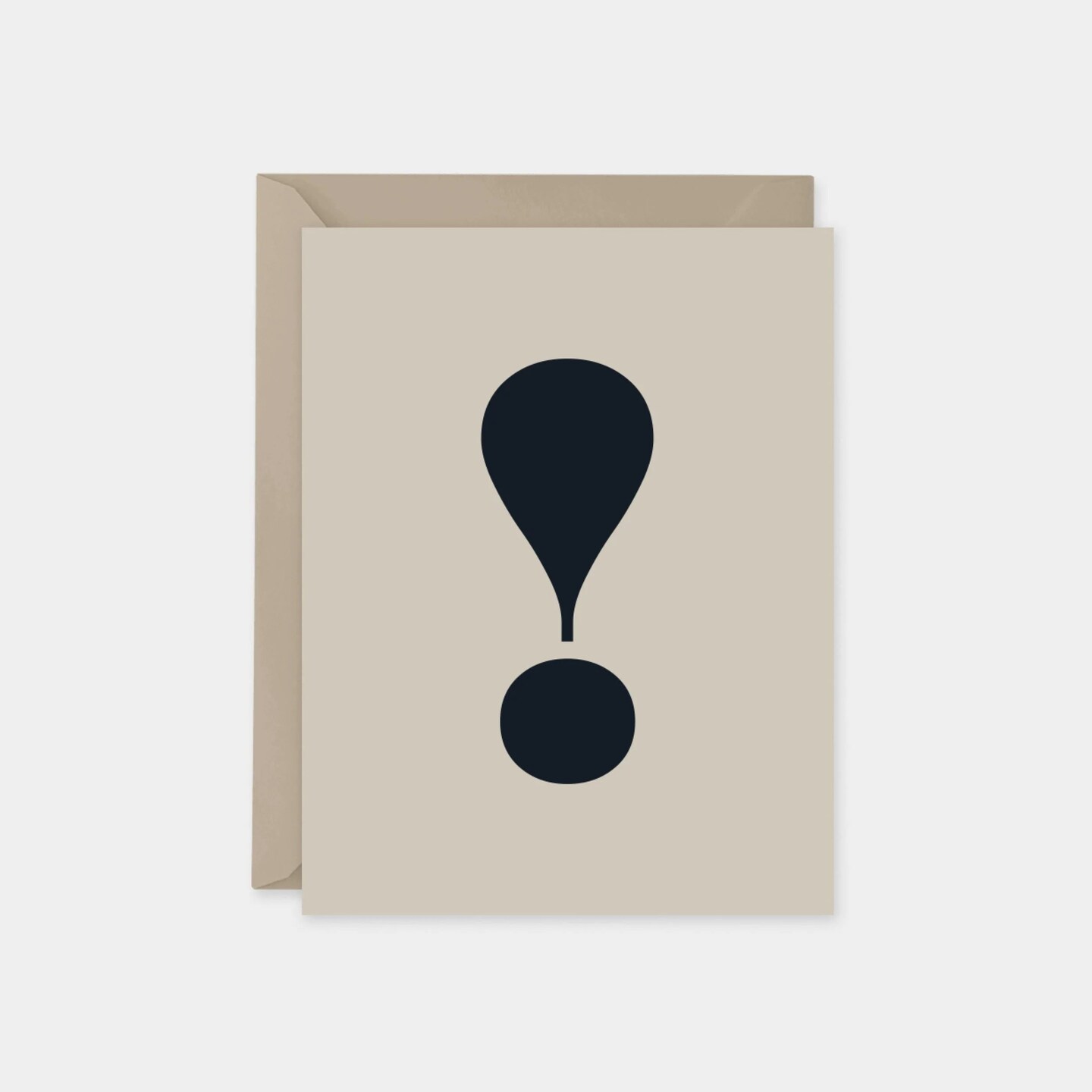 Surprise Exclamation Point Card II,