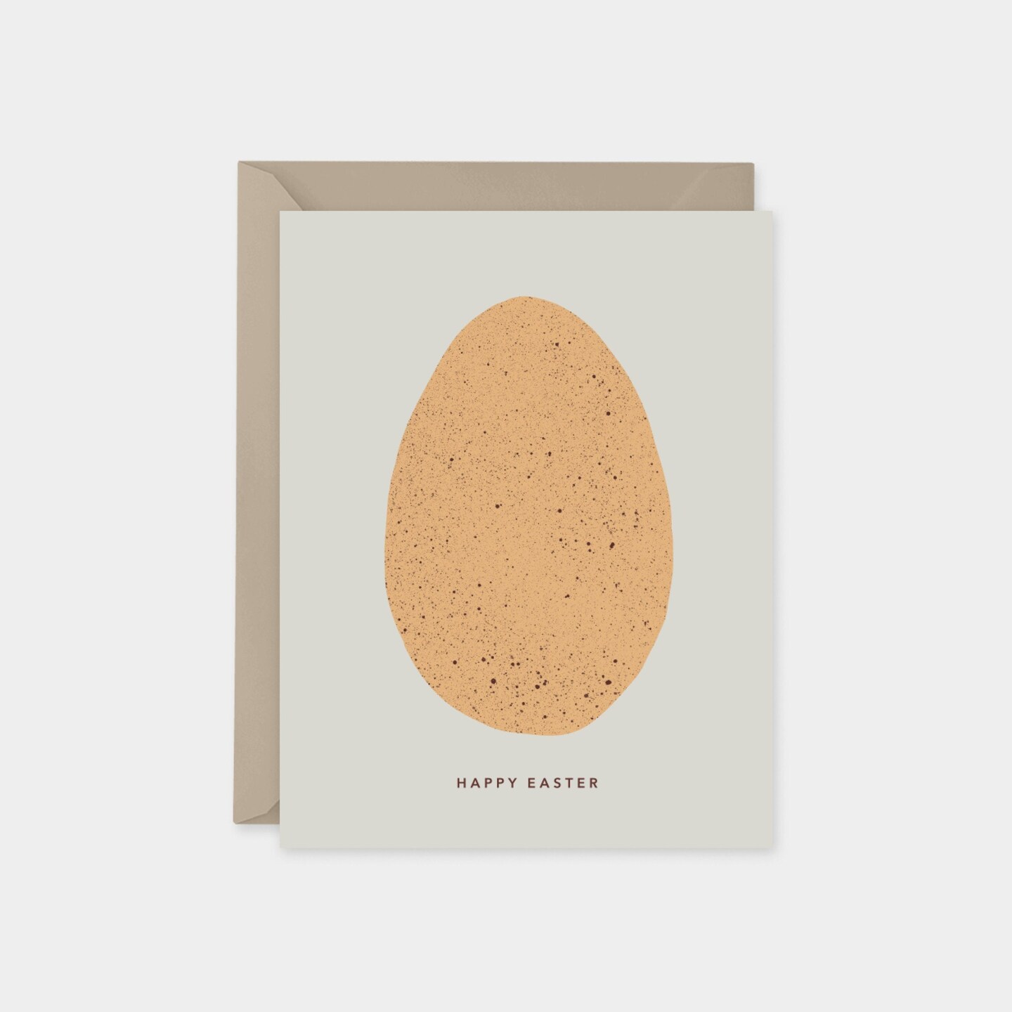 Easter Card, Speckled Egg Easter Card,