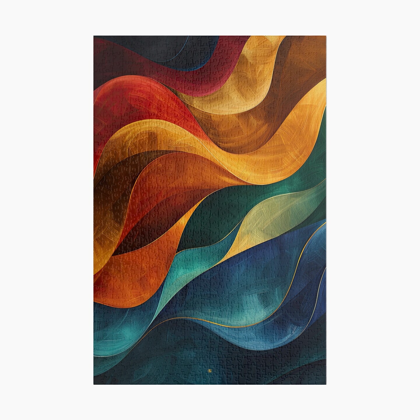 名作masasculp 四つ目おじさん　マサスカルプ　natsart works Modern Abstract Art Jigsaw Puzzle | S15A11 | MakerPlace by Michaels