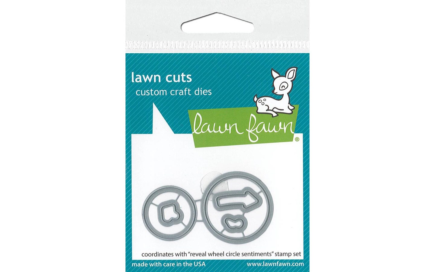 Modelli Fai Da Te Lawn Fawn Die Reveal Wheel Square Add-On Modelli Per ...