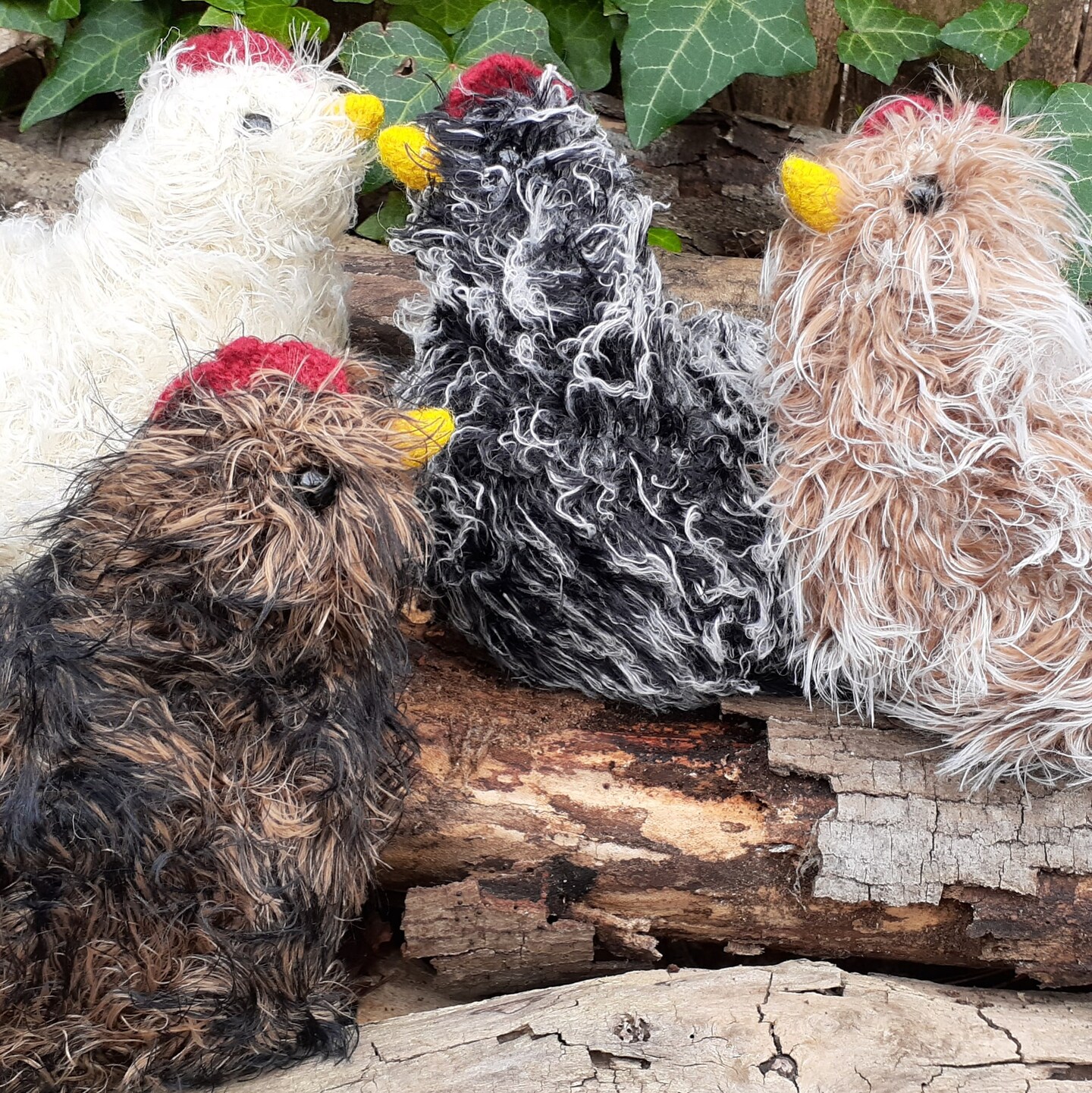 Silkie chicken stuffed sales animal