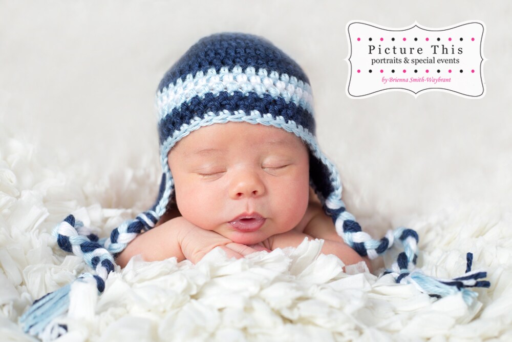 Newborn 2024 earflap hat