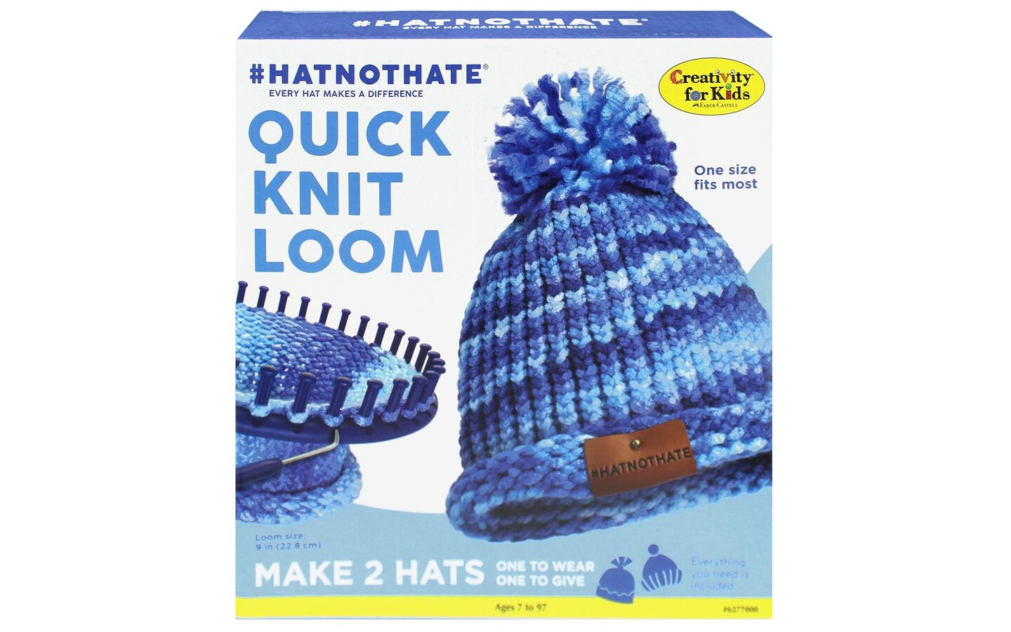 FaberCastell Creativity/Kids HatNotHate QKnit Loom