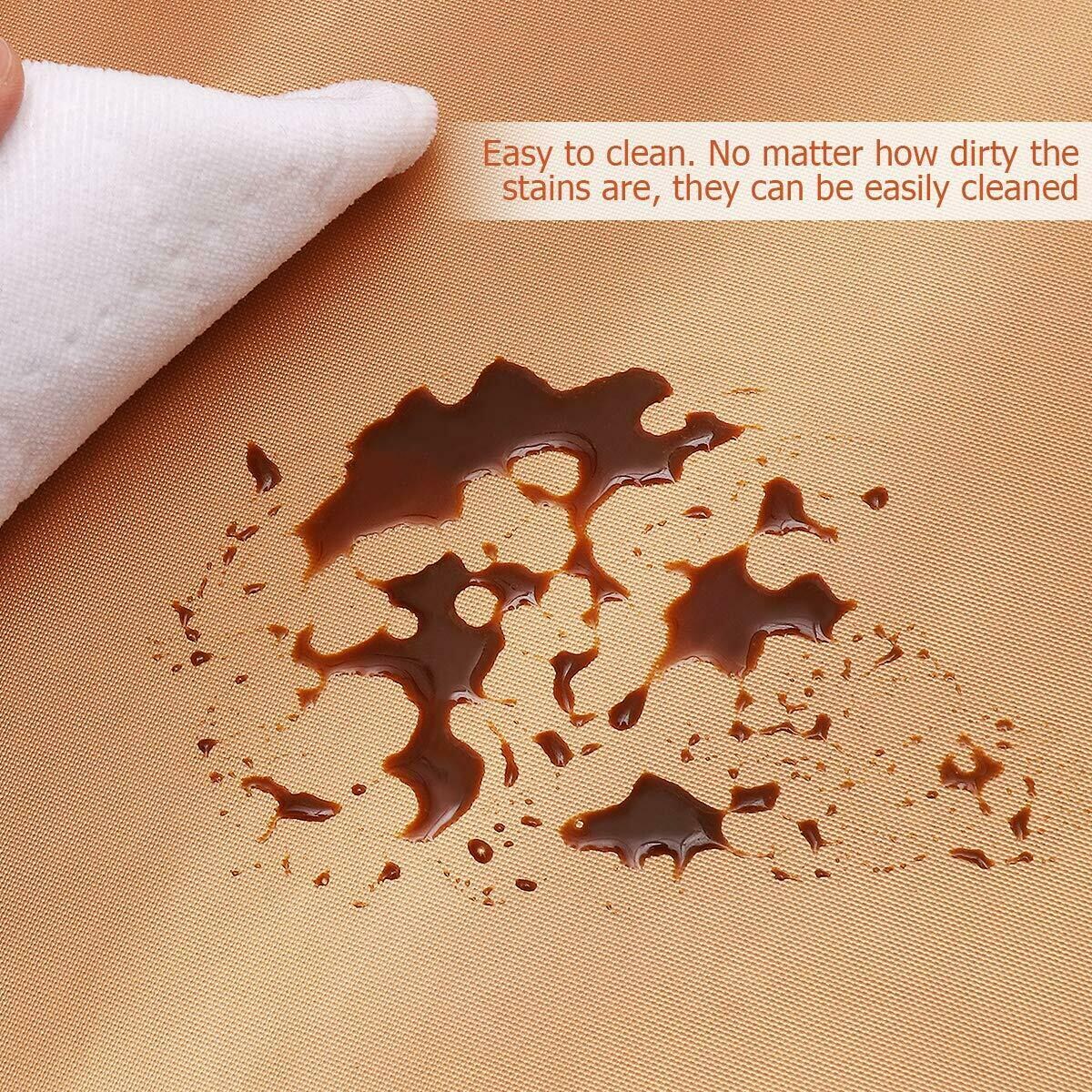 Smilegive 5pc Copper Grill Mats Baking Non Stick BBQ Mat