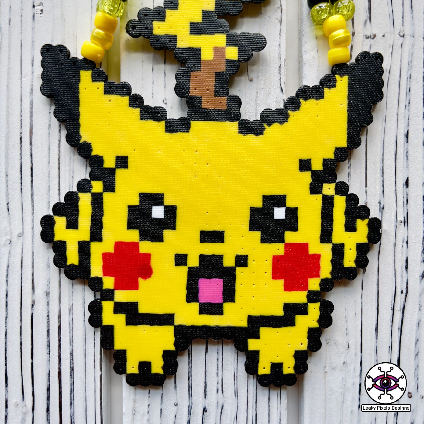 Pikachu Perler Necklace MakerPlace by Michaels