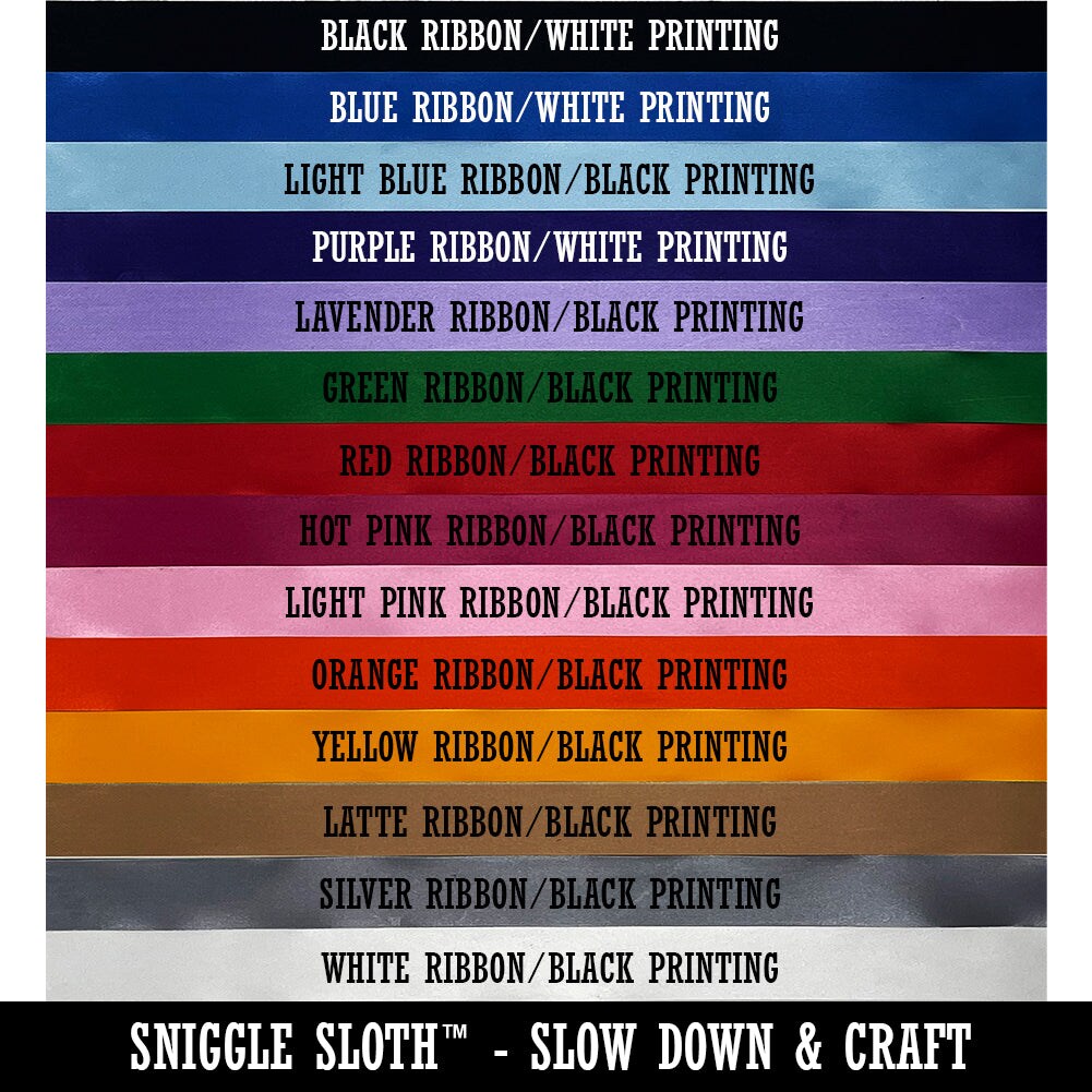 Bag of Money Satin Ribbon for Bows Gift Wrapping DIY Craft Projects - 1" - 3 Yards