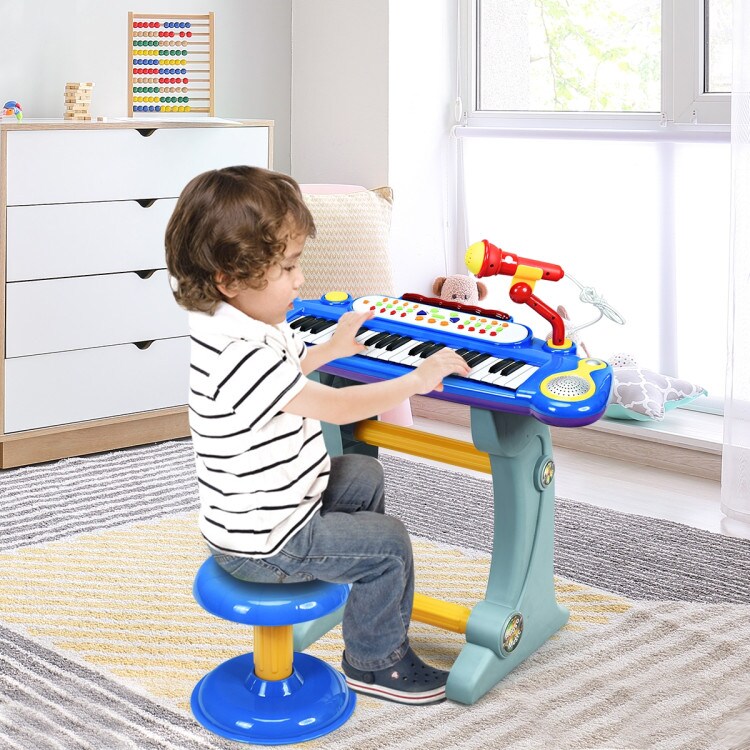 37 Key Electronic Keyboard Kids Toy Piano with a Training Function