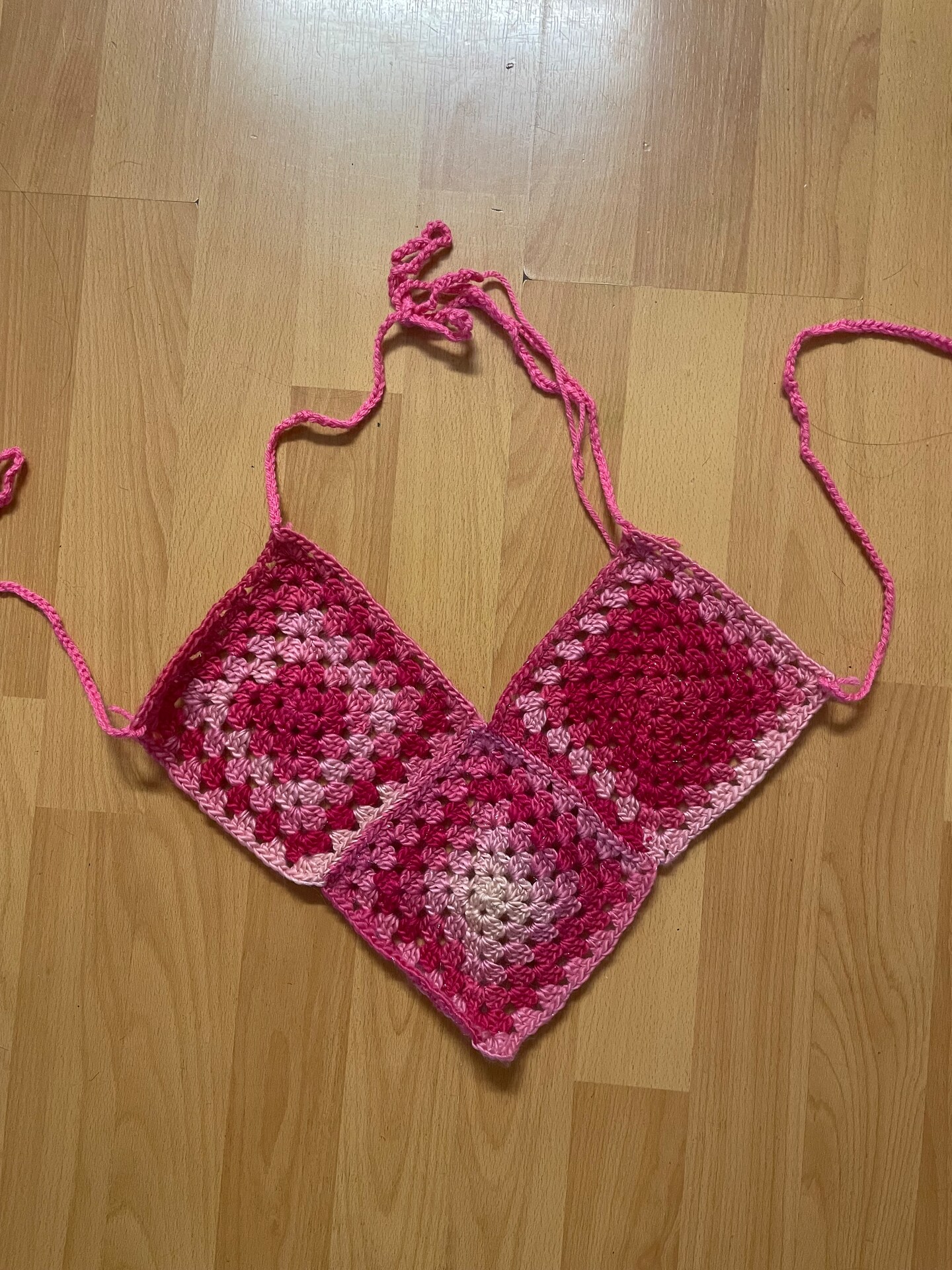 Crochet crop top