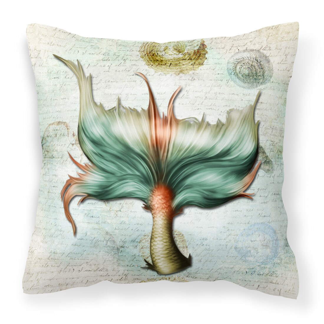 Mermaid sales tail pillow
