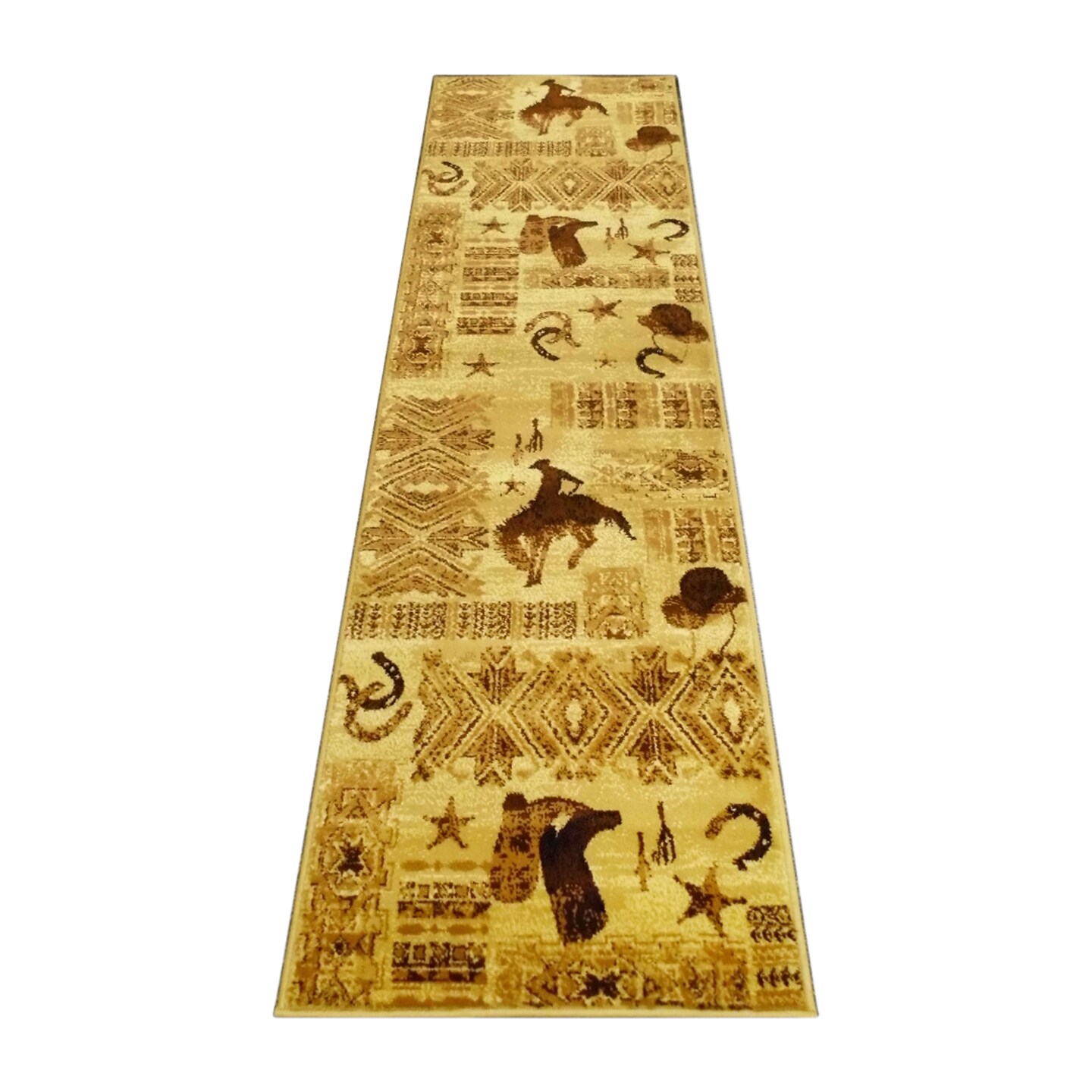 Masada Rugs Bucking Bronco Area Rug Design L385 Michaels