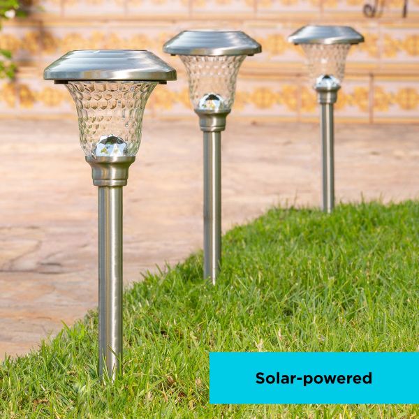 Black & Decker BDSLPT8P (8-Pack) Outdoor Solar Path Lighting