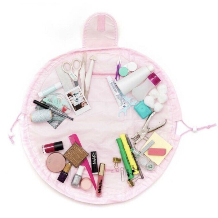 STORAGE - WR - BLOOM POUCH - PINK 660598 by American Crafts
