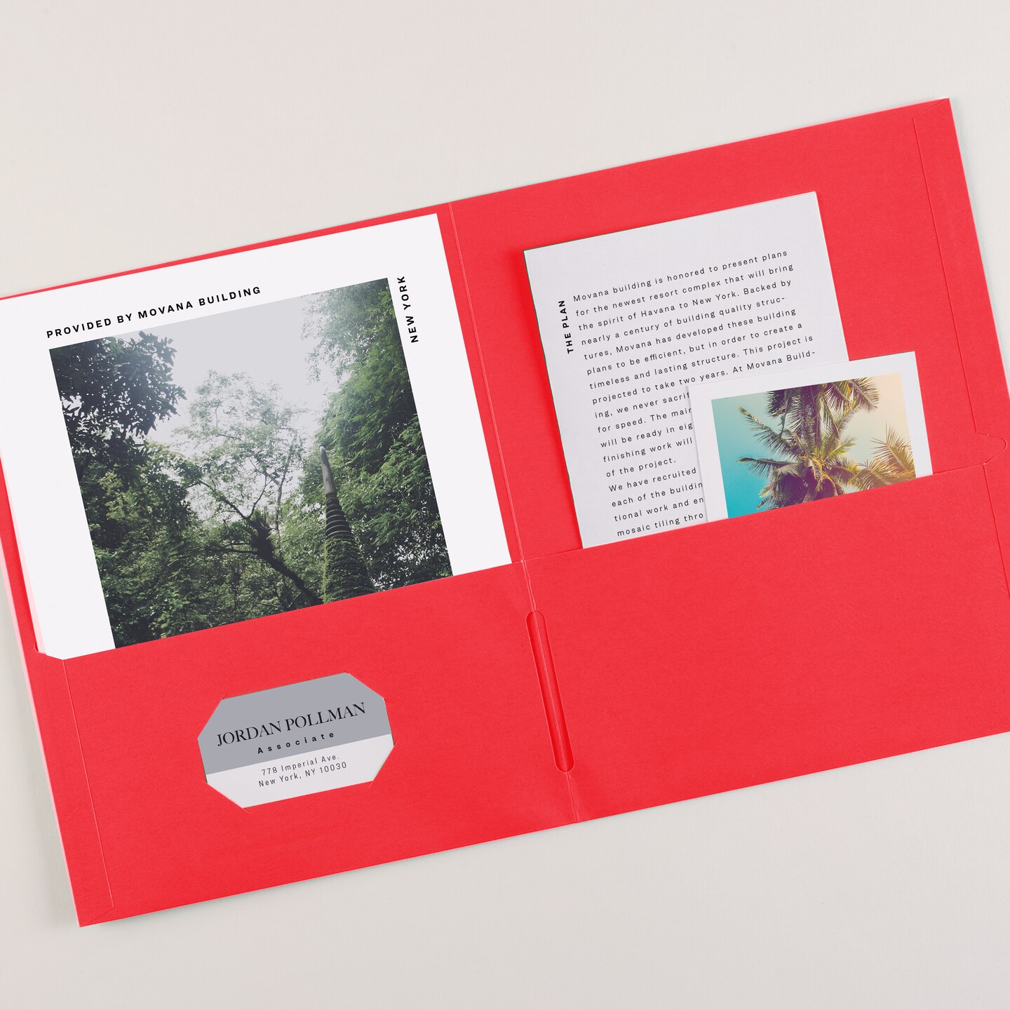 Avery Two Pocket Folders, Holds up to 40 Sheets, 25 Red Folders (47989)