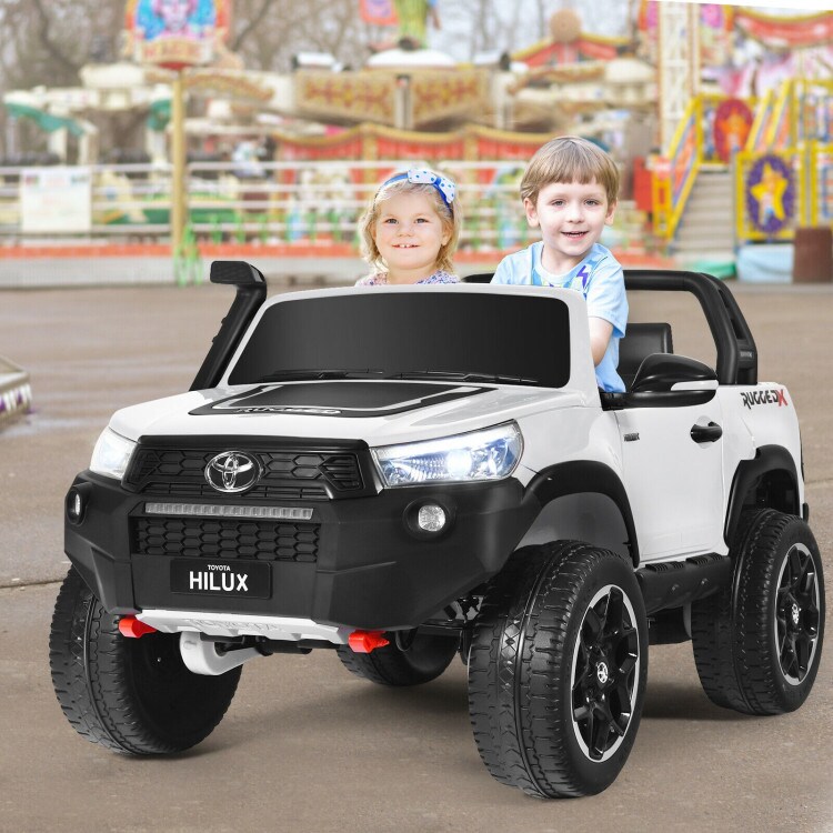 2*12V Licensed Toyota Hilux Ride On Truck Car 2-Seater 4WD with Remote