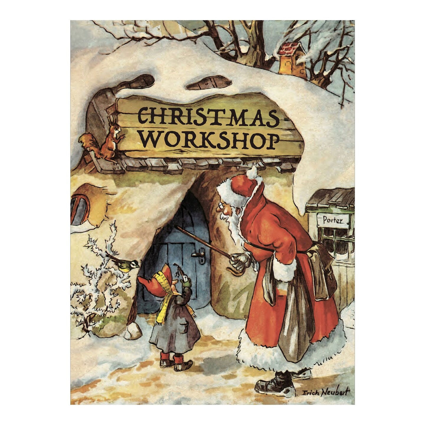 Holiday Seasonal Christmas Decorative Korsch Advent Calendar - Tear - off  Christmas Workshop - 7.5"Hx5.5"Wx1"D | Michaels