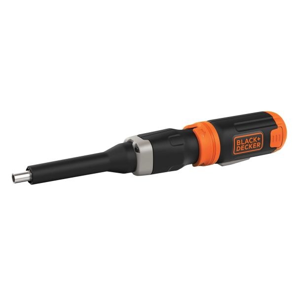 BLACK+DECKER Cordless Screwdriver with AA Batteries and 5 Fastening Bits (BCF601AA)