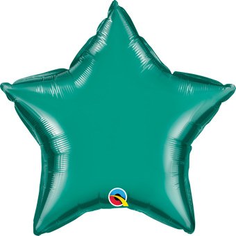 20&#x22; Teal Star Foil Balloon