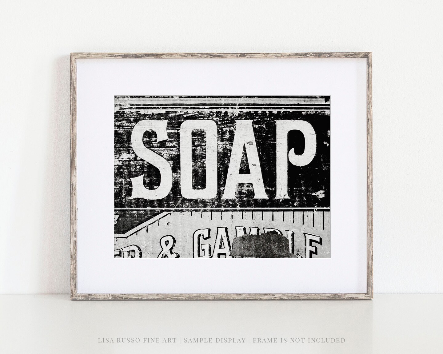 Black and White Wall Art for Laundry Room