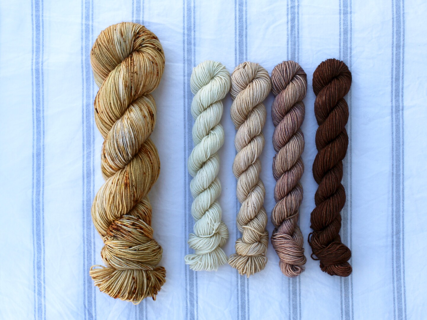 Luxury Hand Dyed Yarn, Delivered