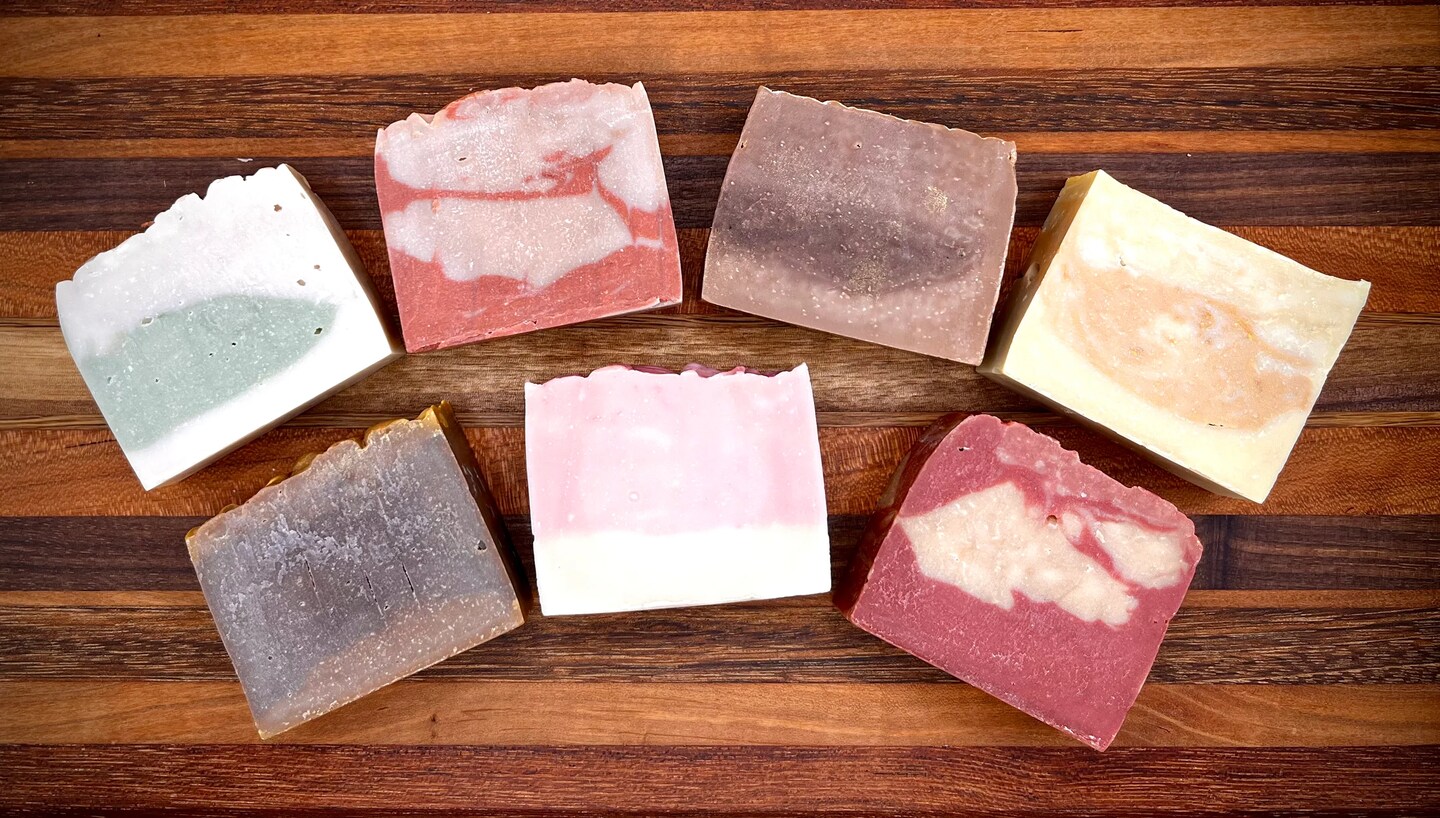 Premium Scented Soap Bars, Handcrafted Small Batch Cold Process, Vegan